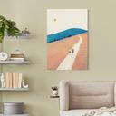 Canvasbillede Cykeltur i bjergene - Rivers