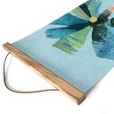Textielposter Vakantiestrand met palmboom - Rivers - Panorama