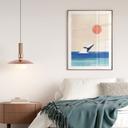 Poster Walvis in de zee - Rivers