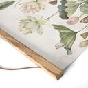 Textielposter Waterlelie-idylle in pastel - Sir Edward