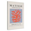 Canvas schilderij Abstract koraal in Matisse-stijl - Costa