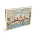 Houten Wanddecoratie Dierenuitstapje in de Natuur - Oliver Robins