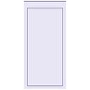Panneaux muraux revêtement mural lilas pastel avec cadre