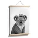 Poster Koala avec café - Korenkova