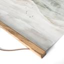 Textielposter Mistig berglandschap aquarel - Ms Tiff