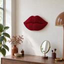 3D Decoración de Pared de Fieltro Beso - 46x27 cm