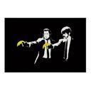 Textielposter - Pulp Fiction - Banksy