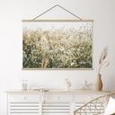 Textielposter Zomerweide met kamille - Annie