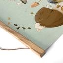 Textielposter Muizentuin - Loske