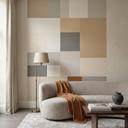 Fotobehang Agnes Plane - Geometrische Vormen - Sir Edward x Grigory Gladarev