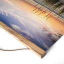 Textielposter Duinen bij zonsondergang