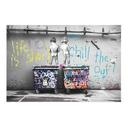 Textielposter - Life is Short - Banksy