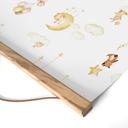 Kinderkamer Textielposter Zoete dromen wit - Oliver Robins