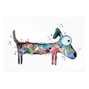 Textielposter Happy Dog - Hagenmeyer
