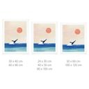 Poster Walvis in de zee - Rivers