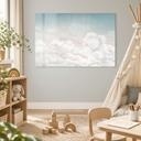 Glasschilderij Rustige Wolken - Oliver Robins