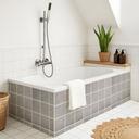Autocollants pour carreaux béton gris, aspect béton, film pour meubles, film pour salle de bain, crédence de cuisine