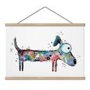 Textielposter Happy Dog - Hagenmeyer