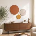 Decori in feltro Cerchio | Decorazione murale, bacheca & isolamento acustico