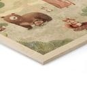 Houten Wanddecoratie Dieren Brandweer in het Bos - Oliver Robins