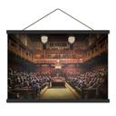 Textielposter - Monkey Parliament - Banksy