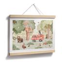 Poster Dieren Brandweer in het Bos - Oliver Robins