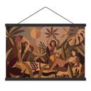 Stampa su tessuto Amber Flora - Donne nella foresta pluviale - Sir Edward x Grigory Gladarev
