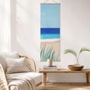 Tekstil plakat Østersøen med klitgræs - Rivers - Panorama