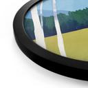 Plakat Camping ved skoven - Rivers - Rund