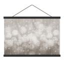 Textielposter Paardenbloemendroom in beige - Ms Tiff