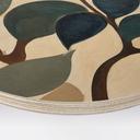 Quadro in Legno Emil's Garden - Foglie Botaniche - Sir Edward x Grigory Gladarev - Rotondo