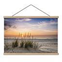 Textielposter Duinen bij zonsondergang