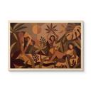 Stampa su legno Amber Flora - Donne nella foresta pluviale - Sir Edward x Grigory Gladarev