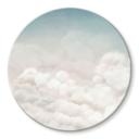 Glasschilderij Rustige Wolken - Oliver Robins - Rond