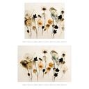 Fotomural Delicadas flores secas en tonos naturales - Treechild