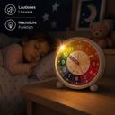 Sveglia da tavolo arcobaleno, orologio didattico per bambini – 11x12x5 cm
