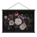 Textielposter Bloemenstilleven in Redouté-stijl - Bloomery Decor