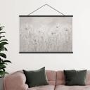 Textielposter Wildbloemenweide met vlinders - Ms Tiff