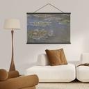 Textielposter Waterlelies 1905 - Monet