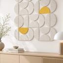 Decori in feltro Semicerchi | Decorazione murale, bacheca & isolamento acustico