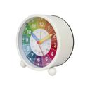 Sveglia da tavolo arcobaleno, orologio didattico per bambini – 11x12x5 cm