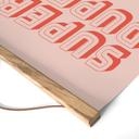 Textielposter Super Duper - Fine Fine Stuff