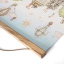 Kinderkamer Textielposter Katten boven de daken - Oliver Robins