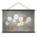 Textielposter White Dandelions - Melz