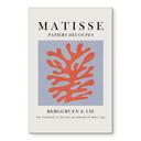 Wanddecoratie Abstract koraal in Matisse-stijl - Costa - Alu-Dibond