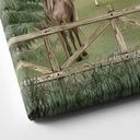 Canvas Schilderij Paardenwei in het Natuurpark - Oliver Robins