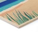 Tableau sur bois Mer Baltique et herbes des dunes - Rivers