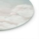 Glasschilderij Rustige Wolken - Oliver Robins - Rond