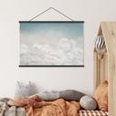 Kinderkamer Textielposter Rustige wolken - Oliver Robins
