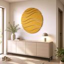 Decori in feltro - Sole con funzione acustica